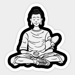 Urban Buddha Sticker